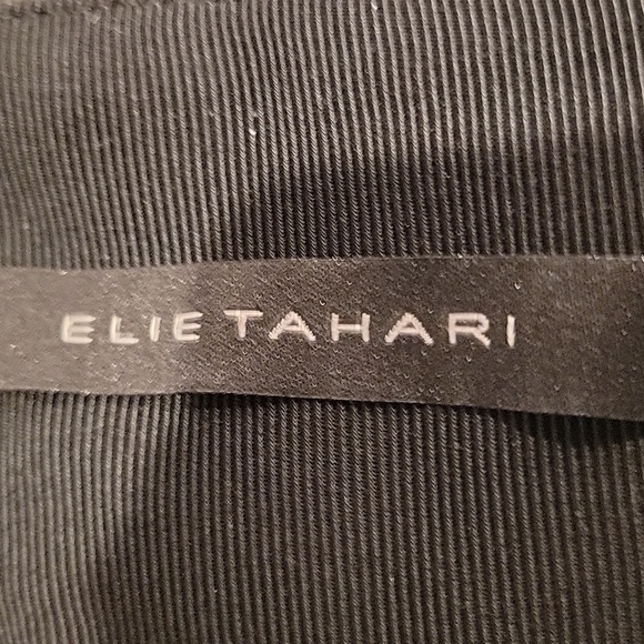 ELIE TAHARI BLACK LACE SKIRT - Picture 4 of 6